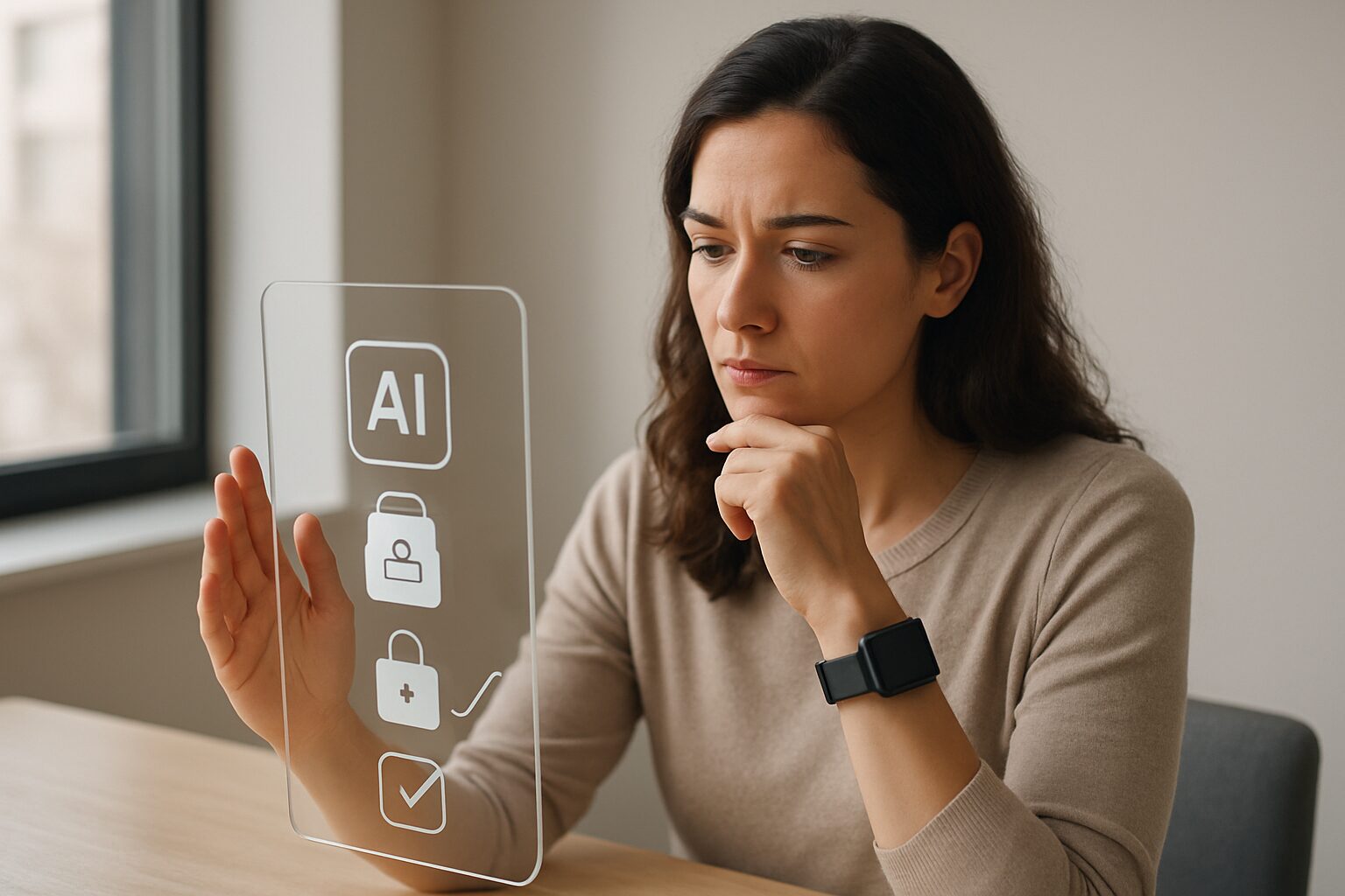 AI Use in Health Monitoring Devices and Transparency