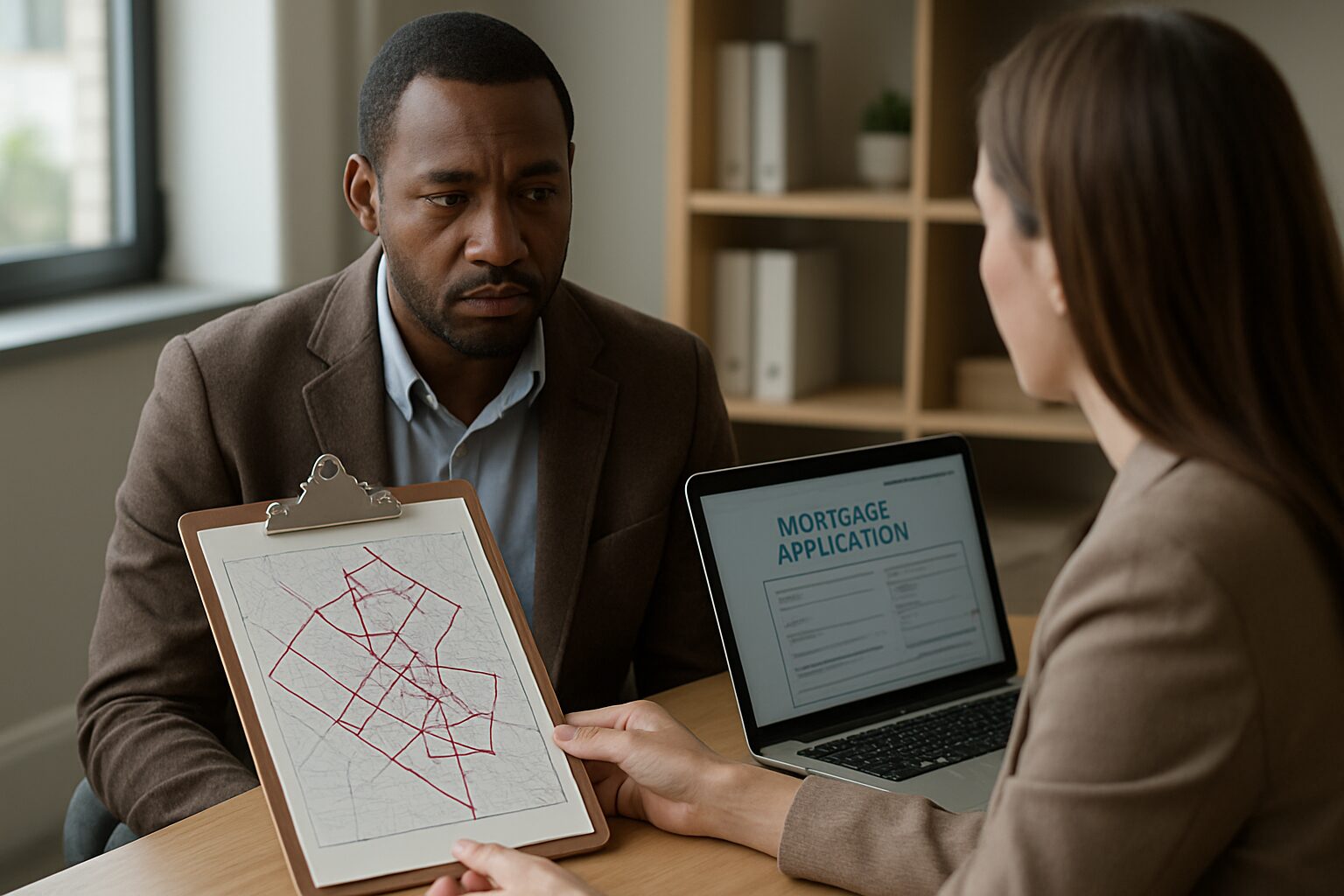 Algorithmic Redlining in Mortgage Approval and Society