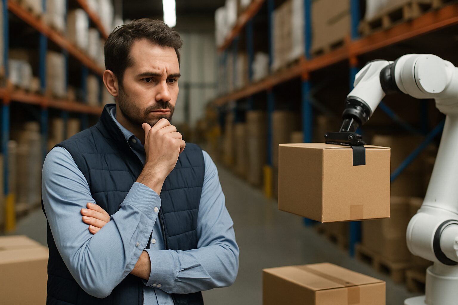 Robot Replacements in Warehousing