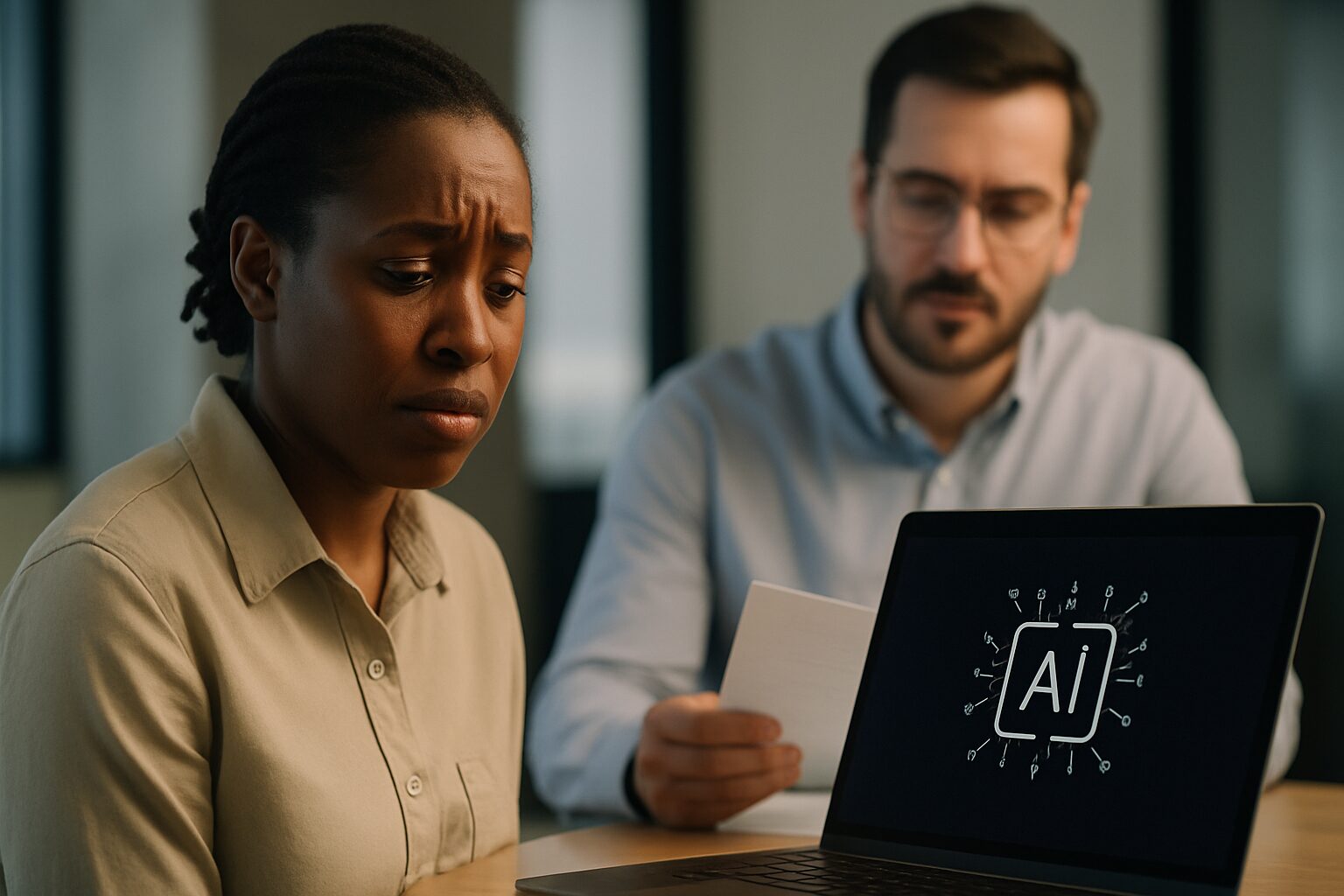 Unfair Treatment of Minorities in AI Hiring Tools